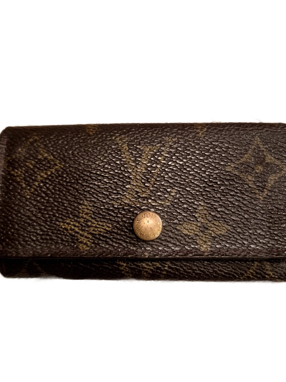 Louis Vuitton Brown Monogram Canvas Key Pouch Wallet